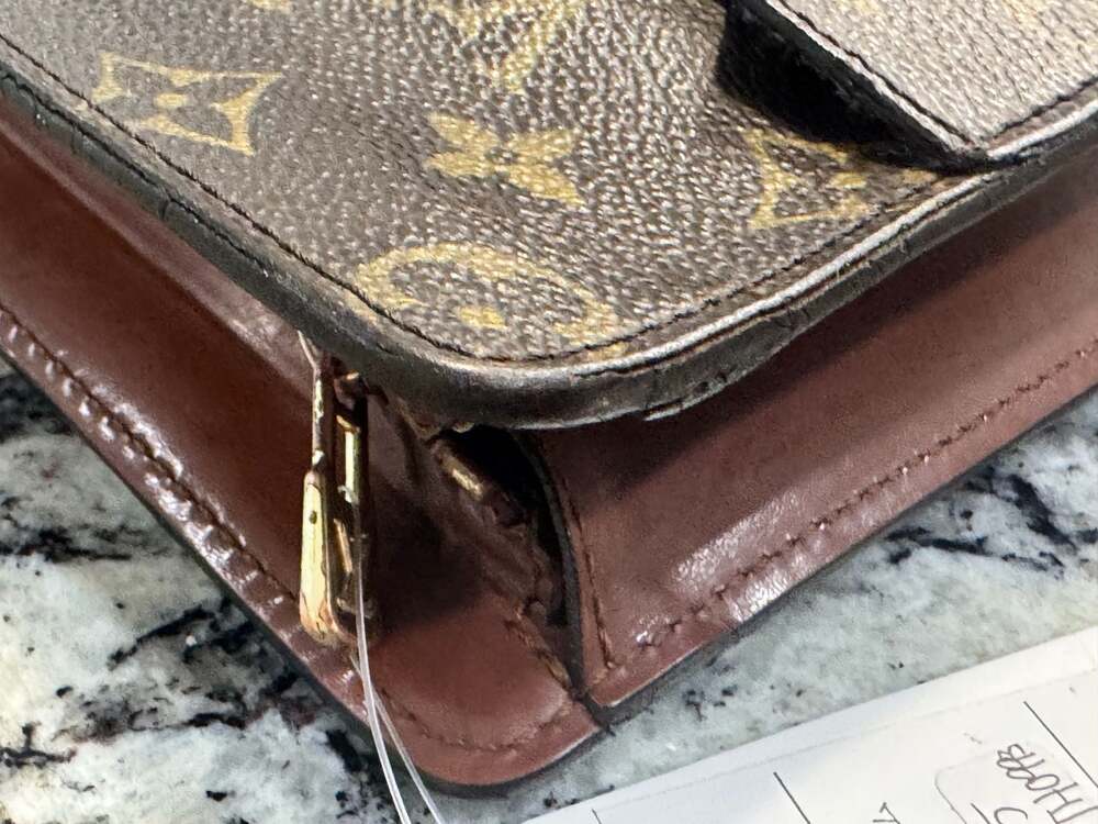 Louis Vuitton Monogram Pochette Homme Clutch Bag Vintage 1993 France - Picture 8 of 13